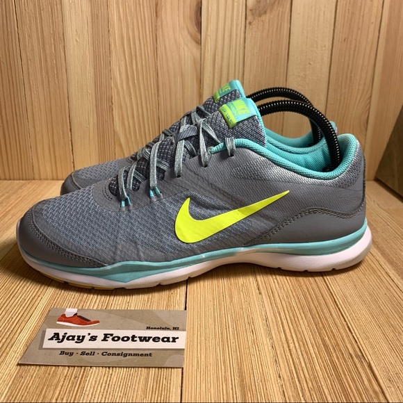 Nike Flex TR 5 Grey Women's Running Gym Shoes - Picture 4 of 11
